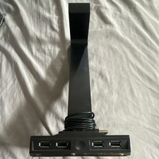 LED Gaming Headphone Stand with USB Ports
