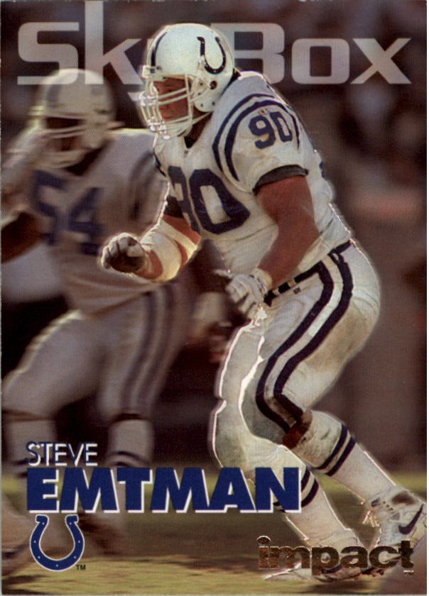 1993 SkyBox Impact Colors #133 Steve Emtman - FB