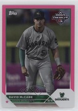2023 Topps Pro Debut Fuchsia Foil 153/199 David McCabe #PD-180 y0i
