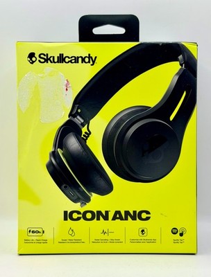 Skullcandy Icon ANC Wireless Bluetooth Headphones, Black - OB