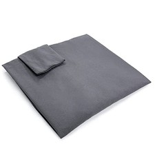 Size Bed Wedge Pillow Replacement Cover 60"x10"x6" Queen Gray