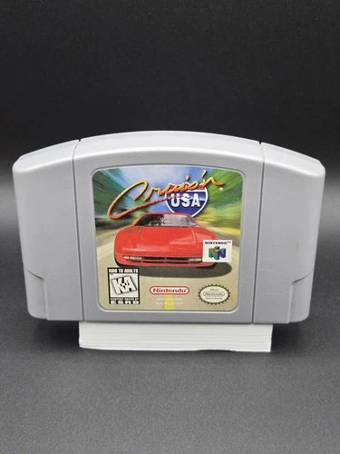 Cruis'n USA - Nintendo 64 N64 game Cruising Cruisin'  1996 Tested Working