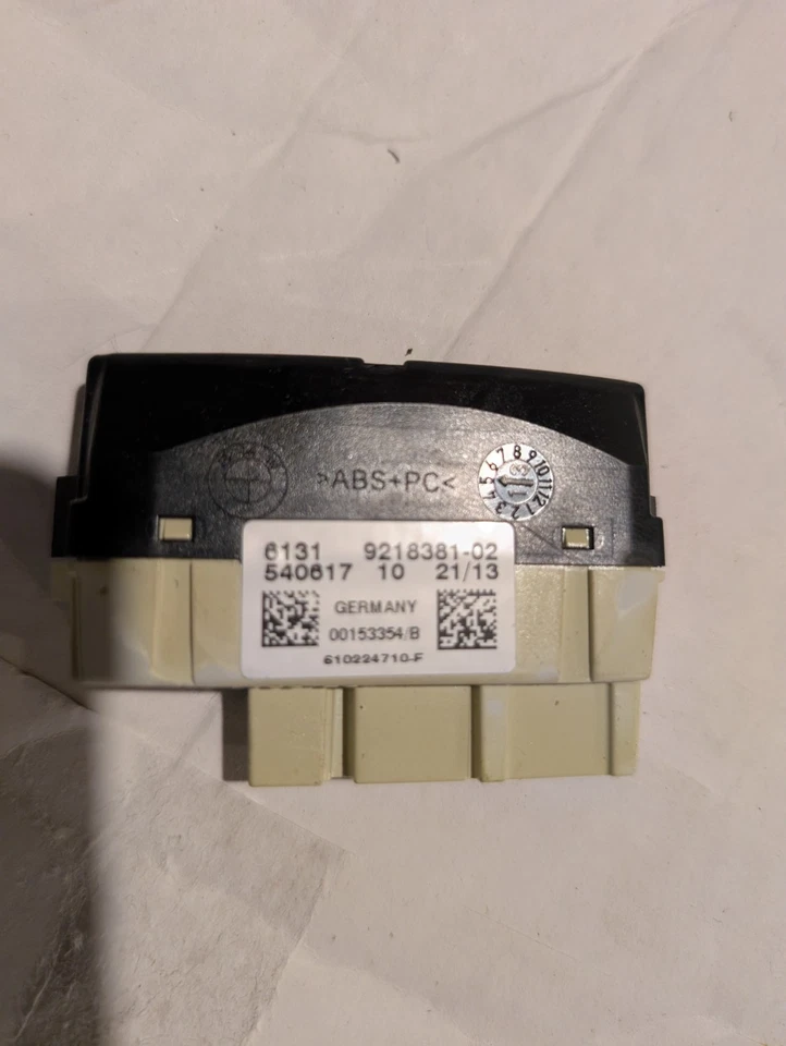 BMW F01 F02 750LI 750I 740I 740LI 2009-2015 MÓDULO UNIDAD DE CONTROL VOLANTE Foto 2 de 2