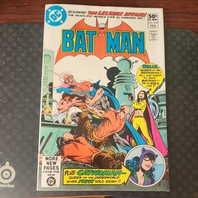 Batman #332 DC Bronze Age Key 1st Catwoman Solo Story 1981 Talia Al Ghul 