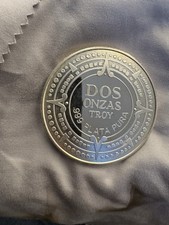 Mexico El Caballito Dos Onzas Troy 999 Silber 2 Unze  Das Kleine Pferd