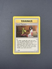Good Manners 1st Edition Uncommon Gym Heroes 111/132 NM on eBay