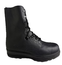 Swiss Army Para Military Issue Black Leather Combat Boots New Supergrade KS90