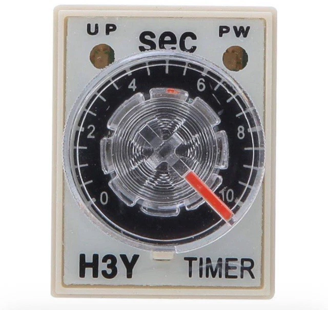 OMRON H3Y-2-7 24VDC-10S Timer 24VDC Temporizzatore - Imagen 2 de 4