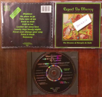 Expect No Mercy   The Dreams Of Marquis de Sade CD   orig. 90
