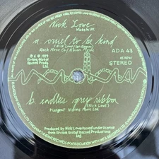 Nick Lowe Cruel to Be Kind UK 7" Vinyl Record Single 1979 ADA43 Radar 45