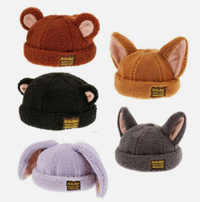 Tokyo Disney Resort Peter pan Fantasy Springs Fluffy Hat Cap Lost Boys set japan