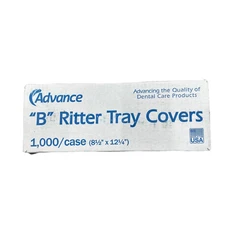 1000PCs Premium Paper Tray Covers Size B 8.5"x12.25" Disposable for Dental Tray