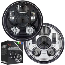 Eagle Lights 5 3/4" LED Headlight Kit for Harley-Davidson® and Indian® Motorcycl