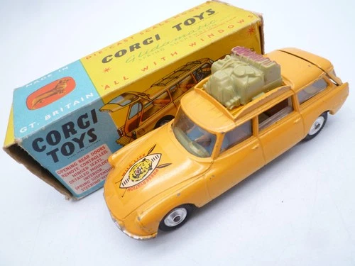 VINTAGE CORGI TOYS 436 CITROEN ID 19 SAFARI IN ORIGINAL BOX 1963
