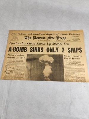The newspaper is dated Monday, July 1, 1946.
