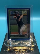 2025 Donruss Baseball Optic Blue Velocity #78 Andrew Walters Rated Rookie RC