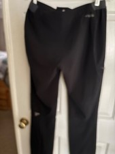 Women's 8/40 Columbia Omni Shield Titanium Pants Sportswear Black Buckle Zip