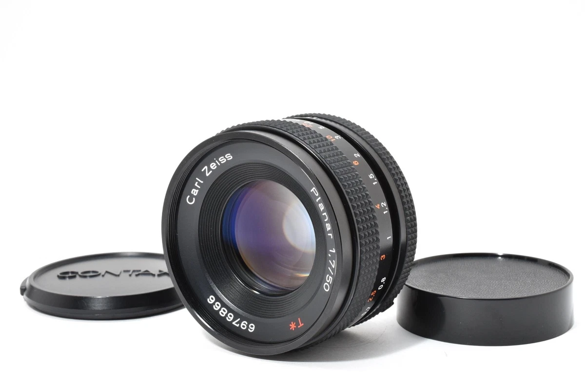 ZEISS Planar T* Camera Lenses 50mm Focal f/1.7 Maximum Aperture
