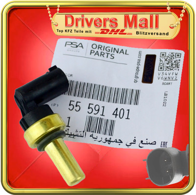 ORIGINAL Opel (PSA) Temperaturgeber Kühlwasser Temperaturfühler Sensor 55591401