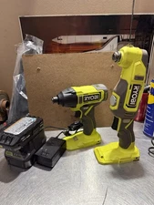 Ryobi 18V ONE+ Cordless Oscillating Multi-Tool PCL430 & PCL235B Impact Driver