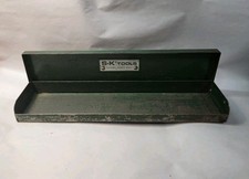 Vintage Green Sk Tools 10.5 X 2.5 Metal Socket Set Tool Box Only Vintage Green Sk Tools 10.5 X 2.5 Metal Socket Set Tool Box Only