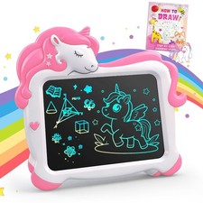 Unicorn LCD Writing Tablet for Kids 36 Years Old, 10 Inch Color Screen Drawin...