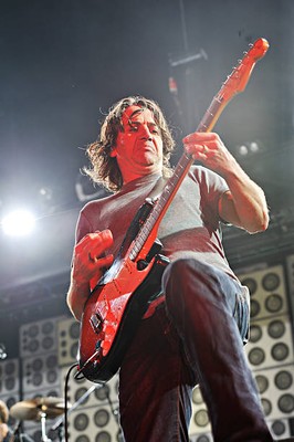 Rhythm guitarist Stone Gossard of grunge rock group Pearl Jam perf- Old Photo 3