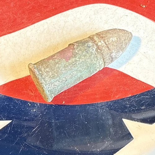 Dug Civil War 💥 🇺🇸 💣Spencer Bullet W Casing Insert Safe