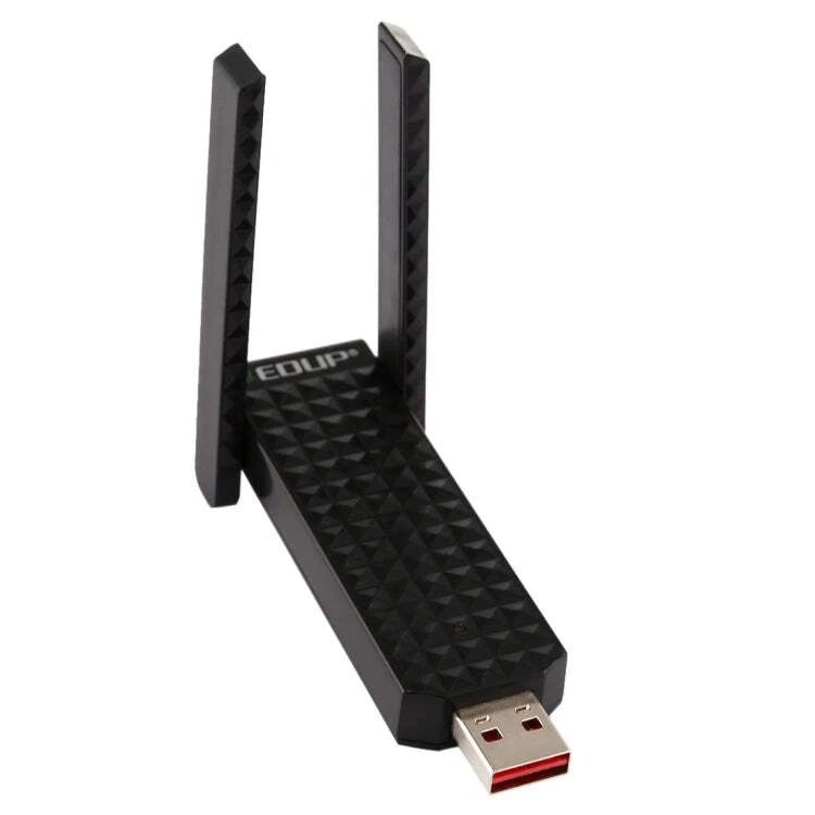EDUP EP-AC1625 600Mbps 2.4G / 5.8GHz Dual Band Wireless 11AC USB 2.0 Adapter Net - Image 2 of 4