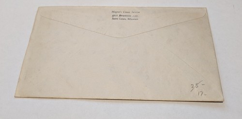 1938 Block of 4 US Scott 835 Mayne cachet raised print FDC, PA cancel, SEALED - Picture 2 of 2