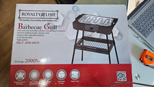 Barbecue Elettrico 2000W BBQ con Struttura H88cm Griglia Temperatura Regolabile