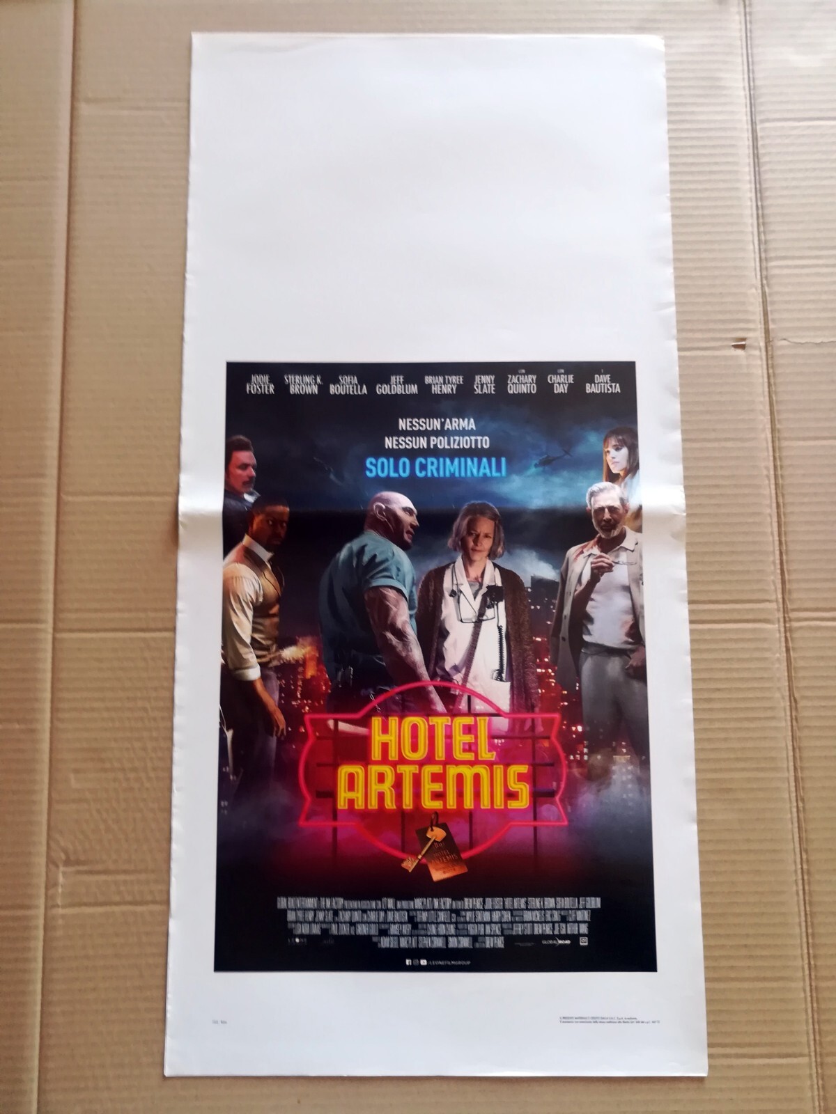 Locandina di Hotel Artemis (2018)
