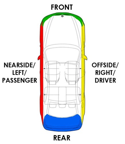 FORD TRANSIT CONNECT 2018-20 TÜRSCHLOSS ABSEITS/RECHTS HINTEN (HINTEN) OBEN O9784 - Bild 8 von 9
