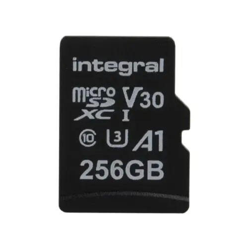 Integral 256GB UltimaPRO V30 Premium microSD Card (SDXC) UHS-I U3 + Adapter - Picture 2 of 3