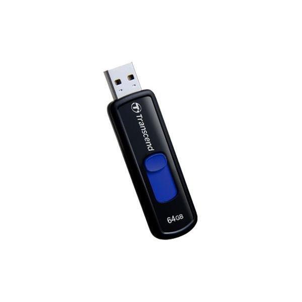 Transcend JetFlash 760 - Chiavetta USB - 64 GB - USB 3.0 - nero