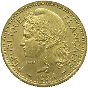 TOGO-2-FRANCS-1924-ESSAI-UNC-RARE-t79-217