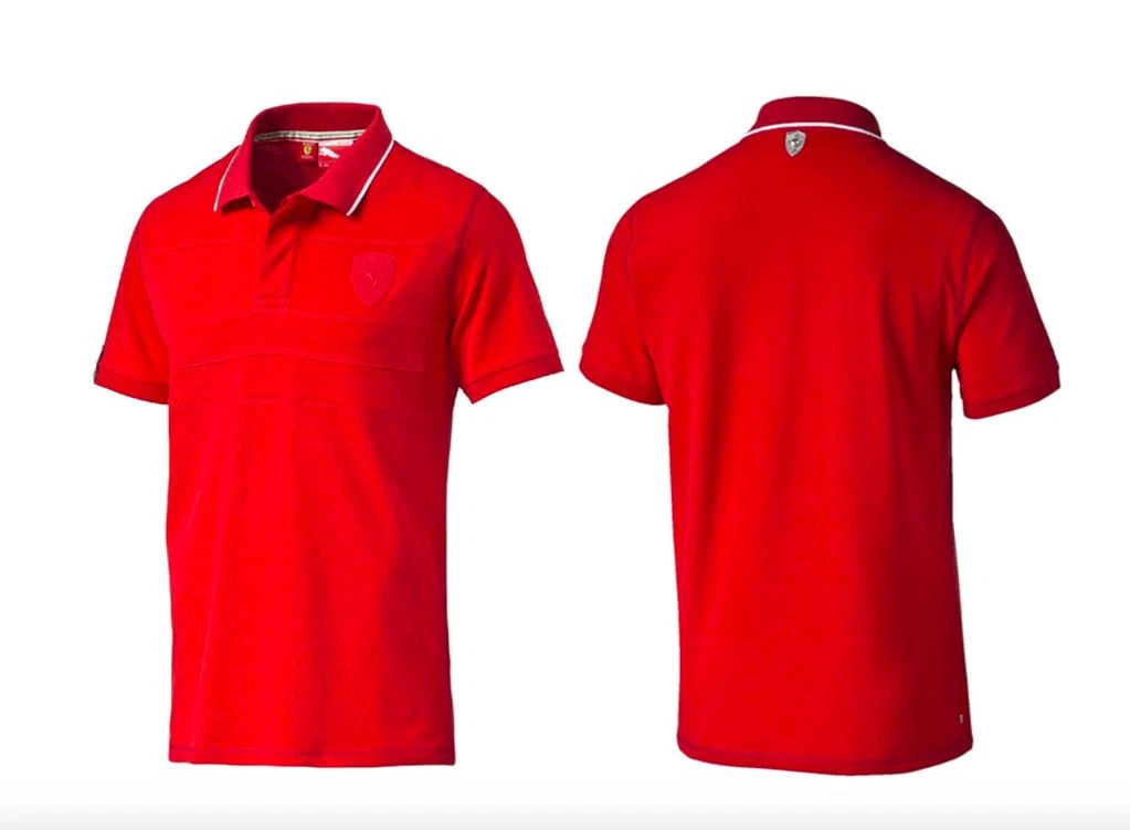 Playera puma ferrari tipo polo outlet