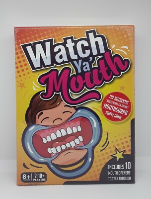Watch Ya Mouth Official Authentic Original game from the manufacturer NIB