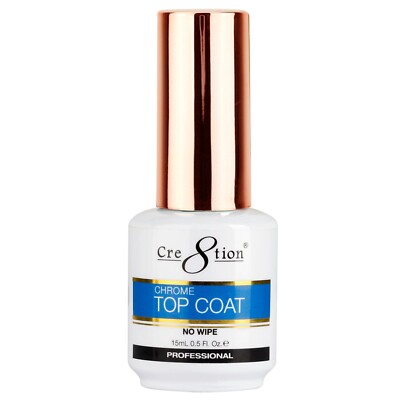 Cre8tion Soak off gel - Chrome Top Coat 0.5 Oz