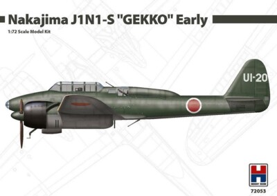Hobby 2000 72053 - 1:72 Nakajima J1N1-S ''GEKKO'' Early  - Neu