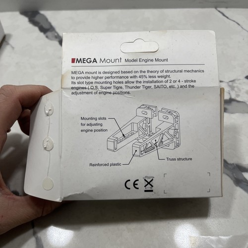 Proton Gears Mega Mount .60-1.20 RC Engines - Picture 13 of 13