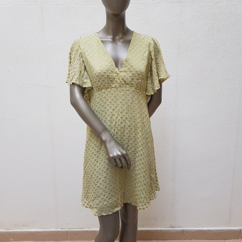 Hübsches Kleid von Intropia (Hoss Intropia), 36, grün, gold - Bild 2 von 24