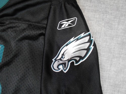Reebok YOUTH (14/16) Philadelphia Eagles Donovan McNabb Black Jersey Large - Picture 6 of 8