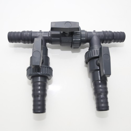 HAF® 3 Wege Solarweiche 4-teilig Bypass für Pool Pumpe Solar Heizung Wärmepumpe - Bild 6 von 7