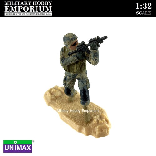 ☆ 1:32 Unimax Toys Forces of Valor Iraq War US Army Infantry Soldier Figure B2 - Picture 2 of 3