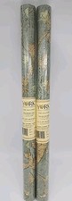 York Wallcoverings Fine Wallpaper 2 Double Rolls FE6950 Leaf Pattern MADE IN USA