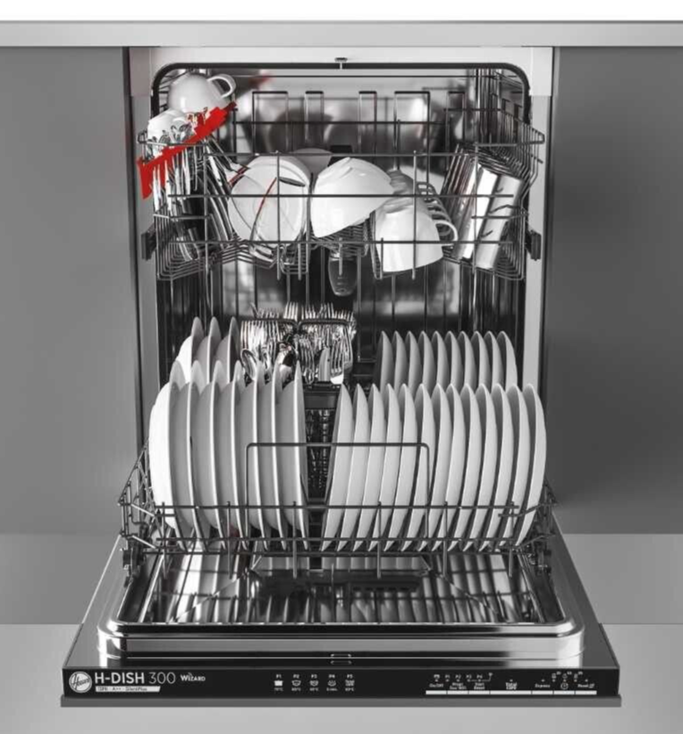 Hoover HDIN2L360PB 60cm 'Super Silent' Fully Integrated Builtin