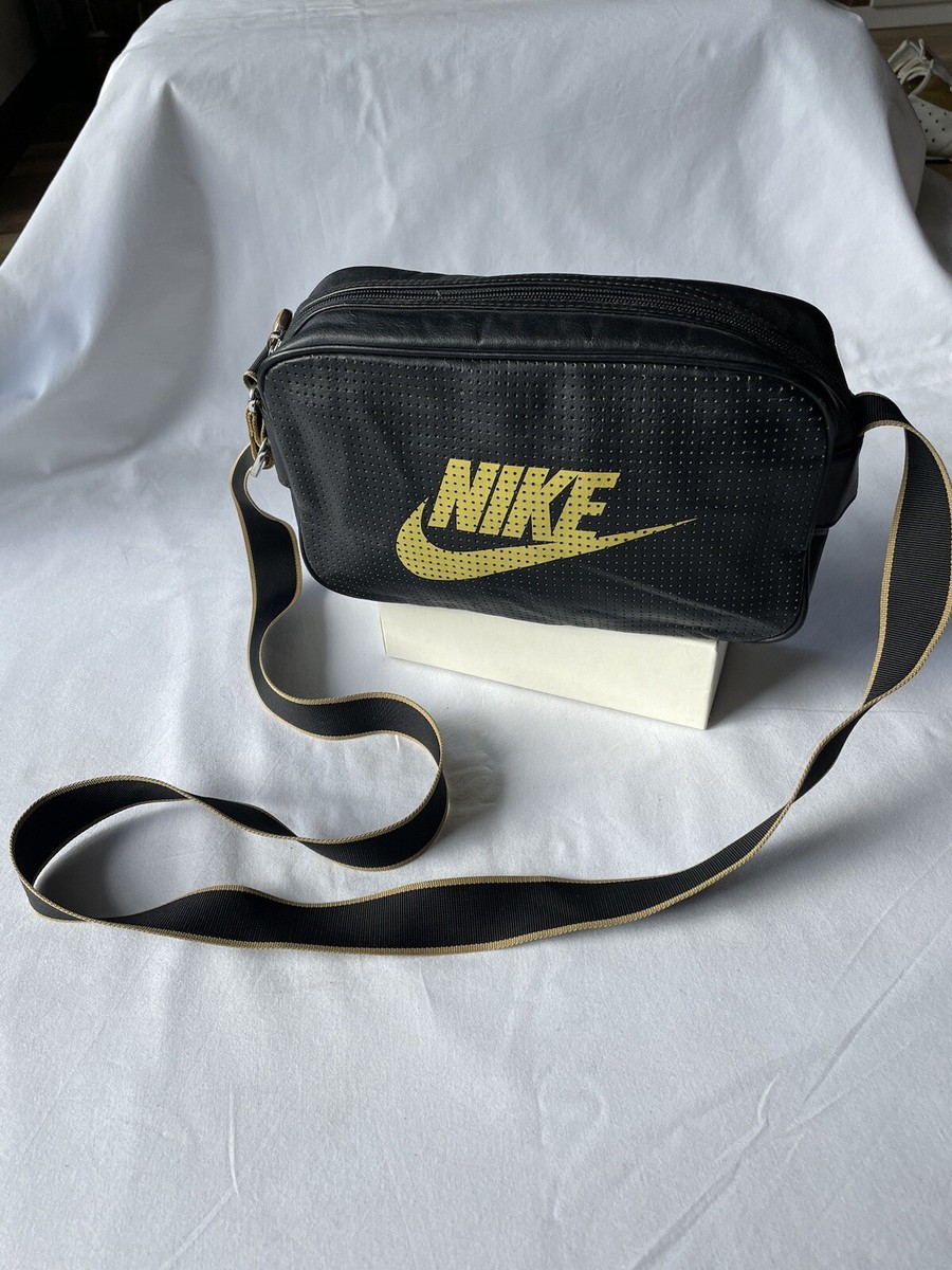 90s nike 白タグ 3way bag y2k teck check Nike Vintage 90s triple swoosh black big bag luggage | eBay