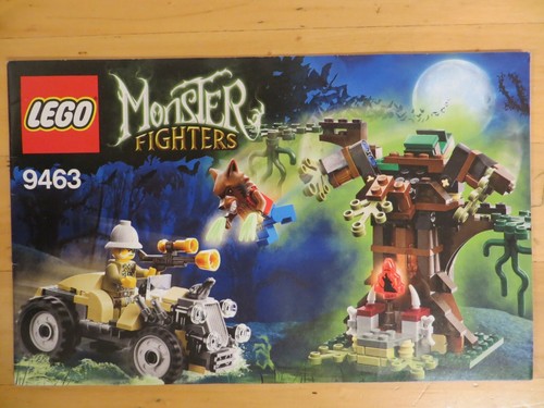 Lego 9463 The Werewolf Il Lupo Mannaro Monster Fighters Completo - Foto 14 di 15