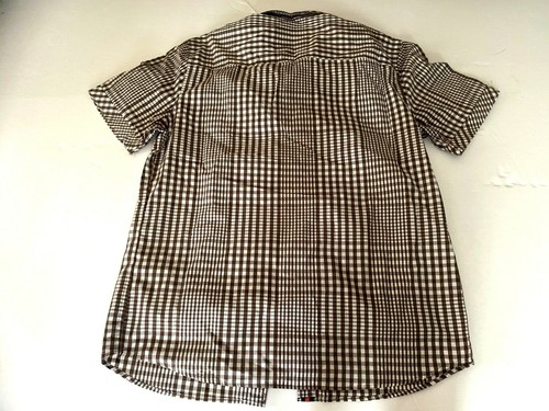 Cavi mens Plaid Short Sleeve Mens Sz XL - Picture 4 of 6